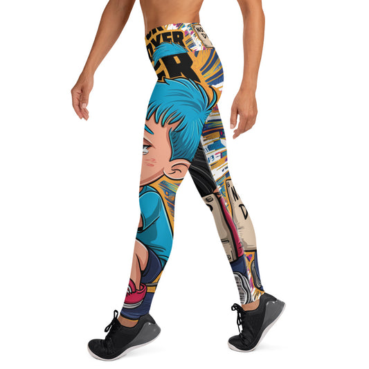 Cry Baby Team Work Yoga Leggings