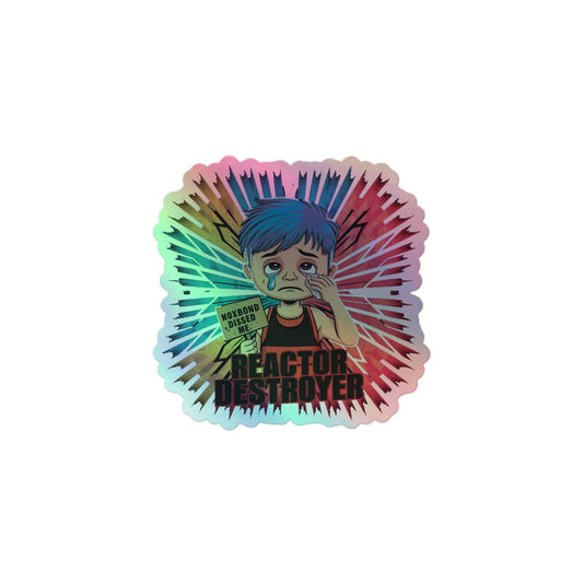 Cry Baby Clifford Holographic stickers