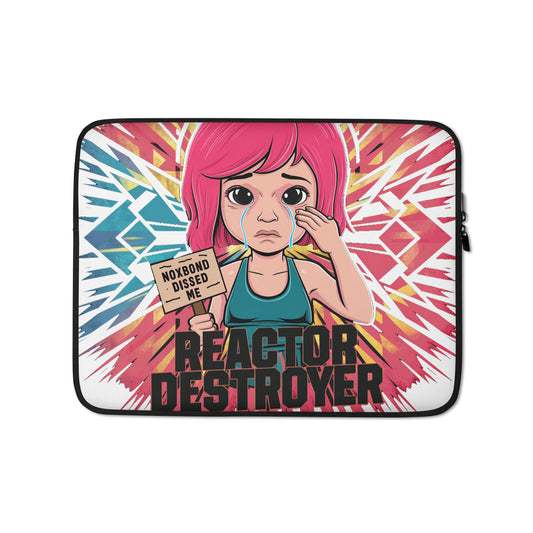 Cry Baby Sad Kitty Laptop Sleeve